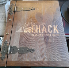 a4 menu portfolio folder repurpose wooden vintage style queen o t owd thatch st