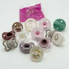 Lote Mixto de 14 Chupetes Nuevos y Usados Binkies Goma Silicona Mam Tommy Ti