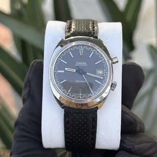 Omega Geneve Chronostop Ref: 146.010 S. Steel 37mm Manual Wind Vintage Watch