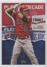 2020 Topps Topps Player of the Decade Blue Mike Trout #MT-16 ff5