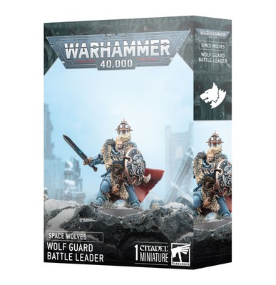 Warhammer 40k Space Wolves Wolf Guard Battle Leader (Releases 7/12/25) GW