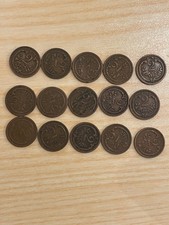 M15 Old Coins 15x 2 Heller 1895 Austria Imperial Empire