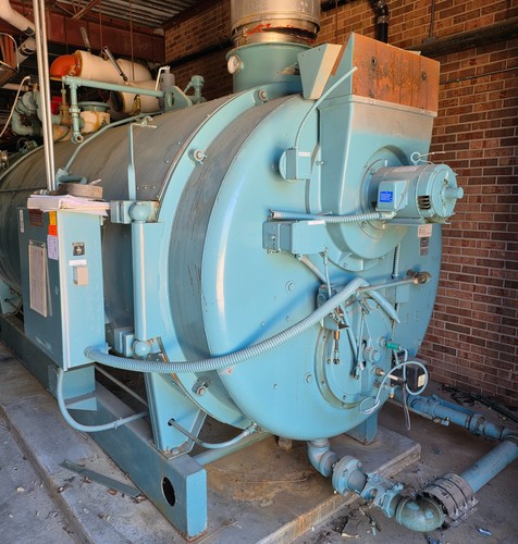 Cleaver Brooks 150 HP, Model CB 700-200-150 30, 30PSI HW, 6,276,000BTU