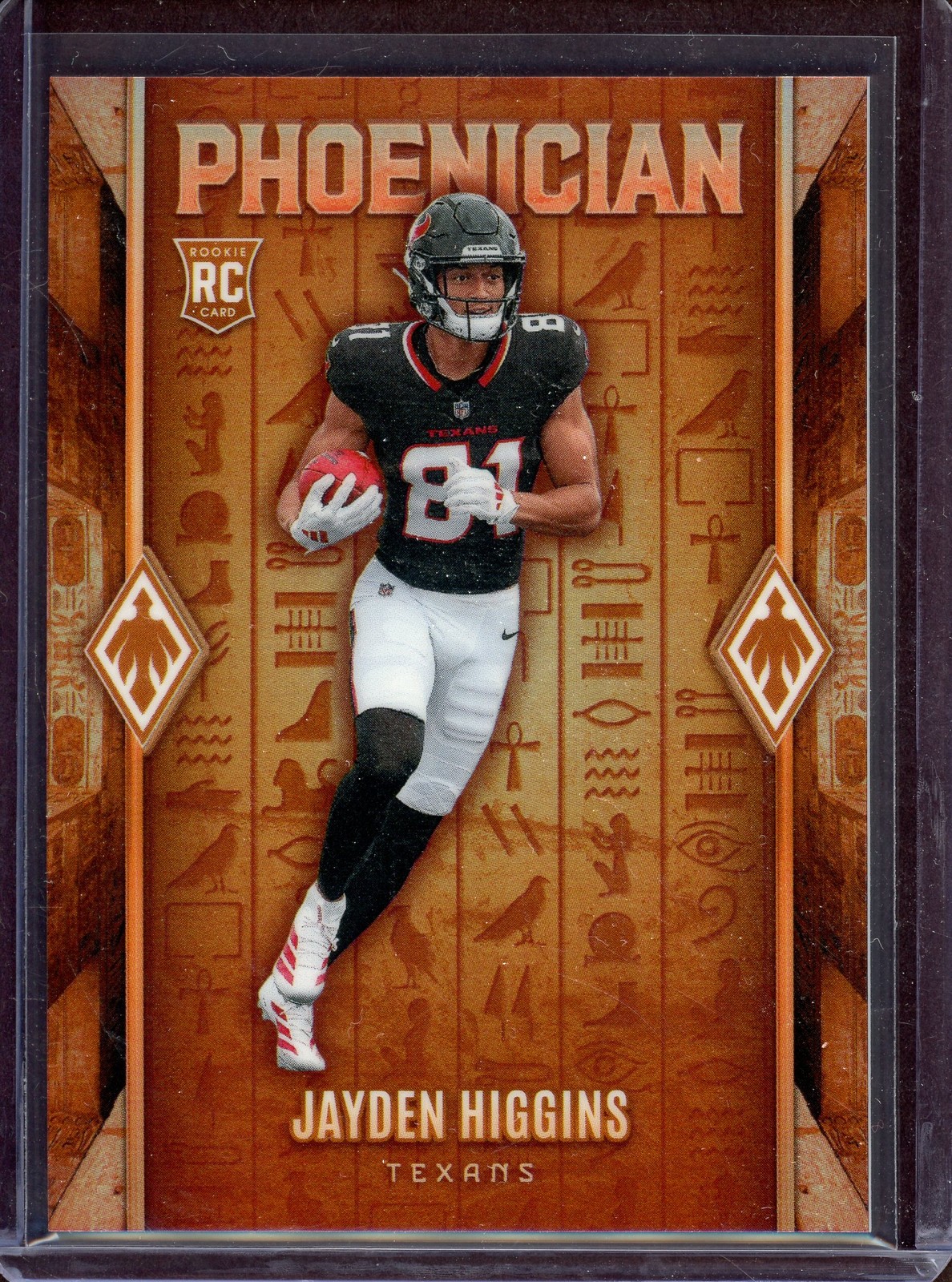 JAYDEN HIGGINS ~ 2025 Panini Phoenix Phoenician CASE HIT #7
