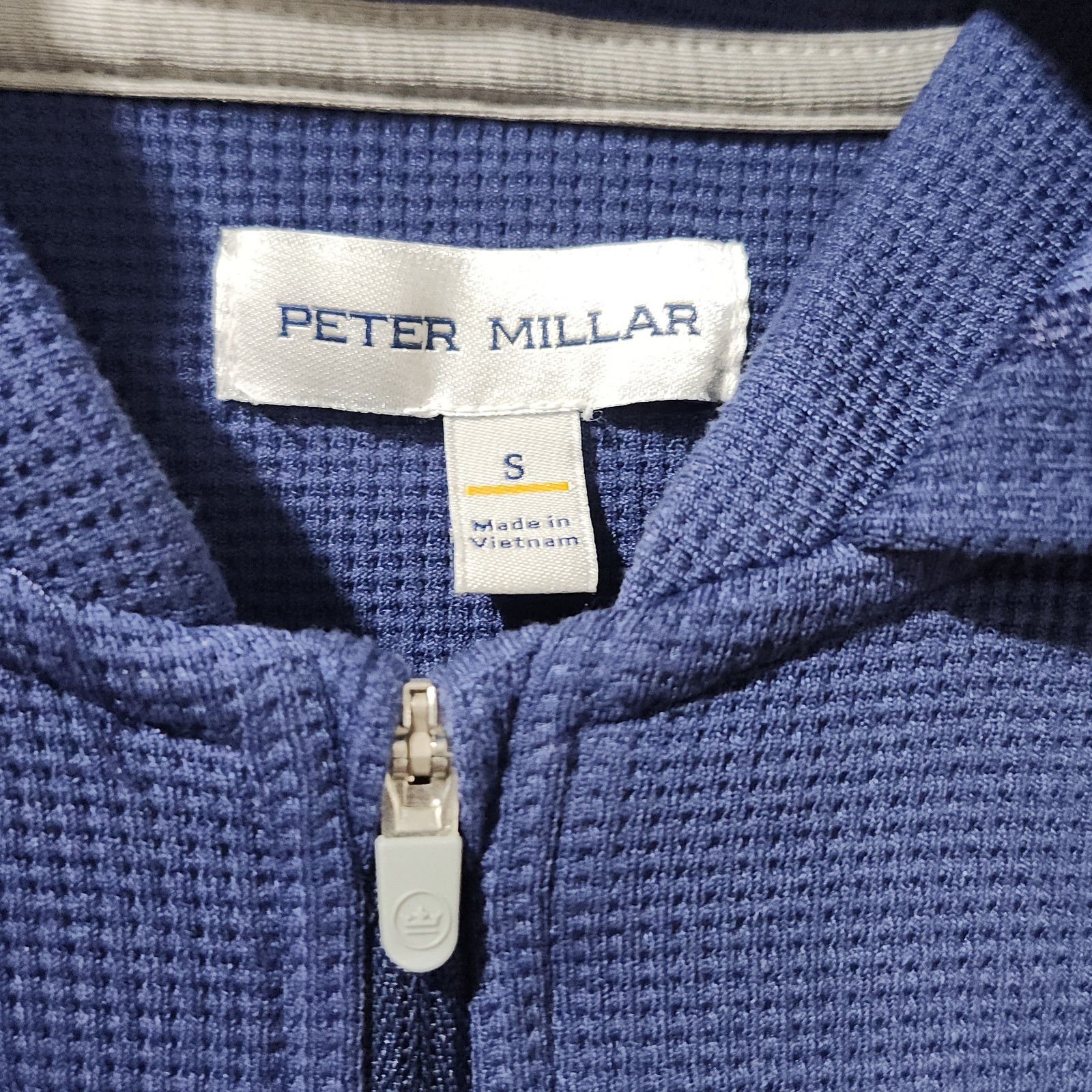 Peter Millar Grid Performance Half Zip Hoodie Pul… - image 5