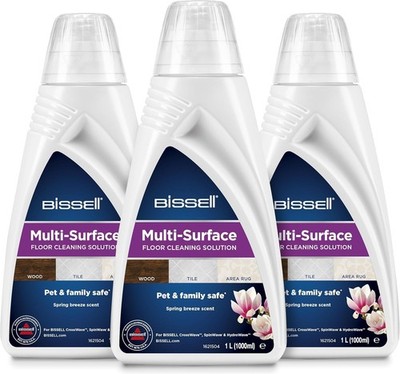Bissell Multi Surface Universal Reinigungsmittel 3er Set Fühlingsduft