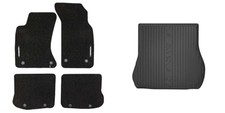 Frogum Fußmattensatz Autoteppich + Kofferraumwanne für Audi A4 Avant 8D5 B5