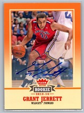 2013-14 Fleer Retro #54 Grant Jerrett Arizona Wildcats AU Auto