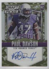 2015 Panini Prizm Collegiate Draft Picks Camo /199 Paul Dawson #235 Auto z5b