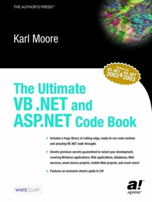 Moore - Ultimate VB.NET and ASP.Net Code Book - New paperback or softb - P555z