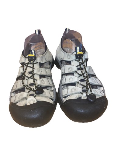 EUC KEEN Newport Women US 10.5 Neutral Hiking Waterproof Leather  Beach Sandals