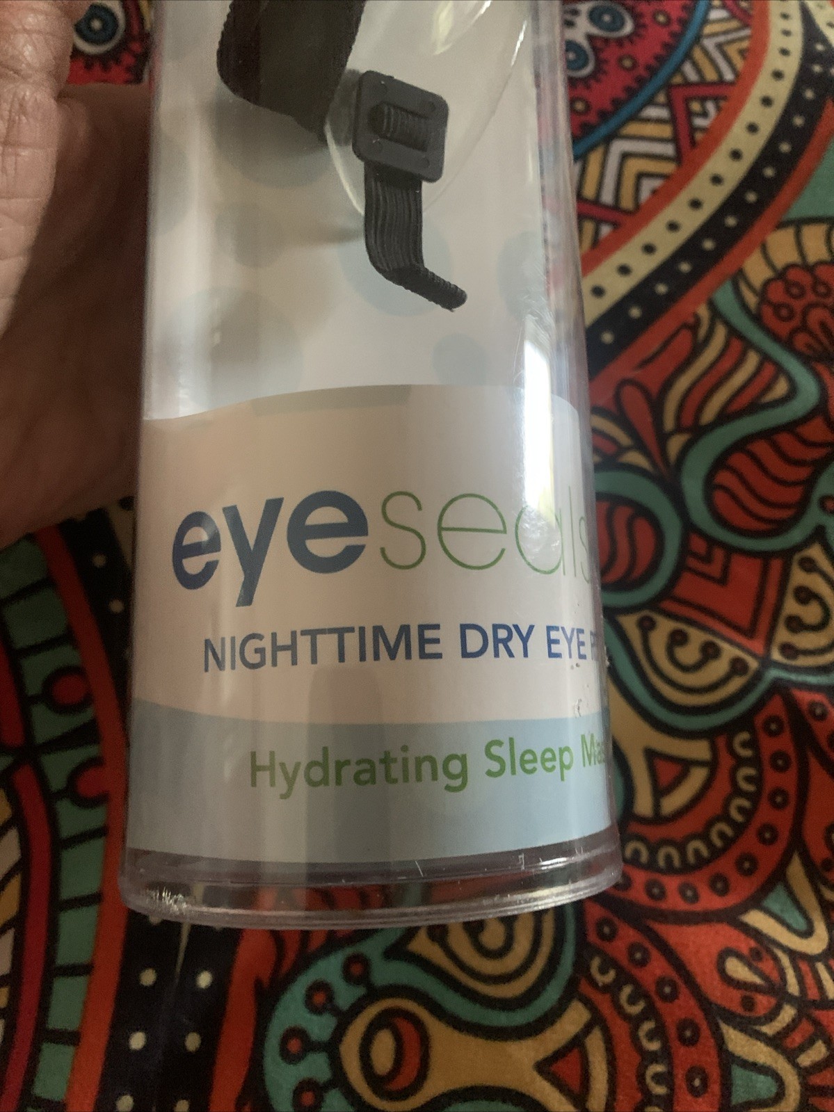 EyeEco Eyeseals 4.0 Sleep Mask – Clear – Moisturizing Eye Masks for Sleep Hydrat