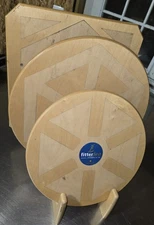 FitterFirst Professional Balance / Wobble Boards and Stand - Full Set!