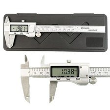 Digital Caliper Micrometer LCD Gauge Vernier Electronic Measuring Tool 6" 150mm