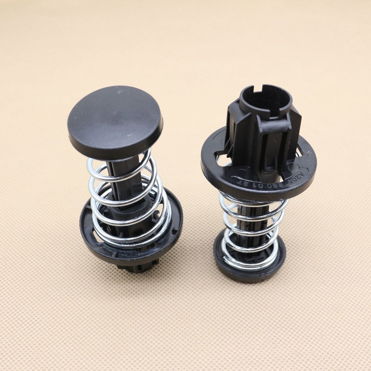 2Pcs Front Hood Bonnet Stop Spring For Mercedes Benz A2058800127