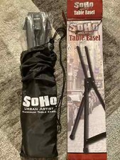 SOHO Urban Artist Aluminum Table Top Easel with Carry Case - unused in worn box