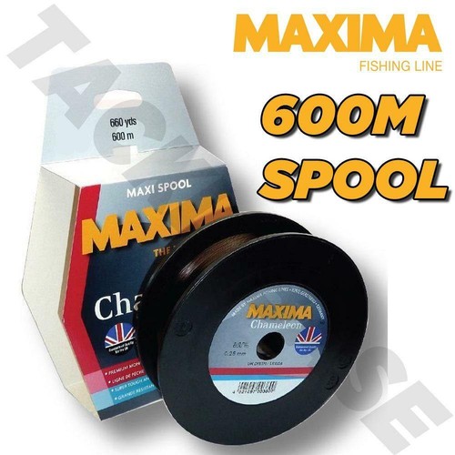 MAXIMA CHAMELEON MONO LINE 600m BULK SPOOL 6LB 50LB eBay