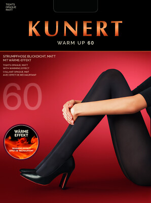 Kunert warm up 60, opaque, matte tights with heat effect, 60 denier
