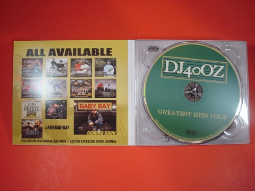 DJ 40oz: Greatest Hits Vol 2 (NEW-Opened CD) Filthy Fill, Zipper Louie, Tito B - Picture 4 of 7