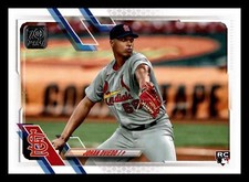 2021 Topps Johan Oviedo RC #535 Rookie St. Louis Cardinals Mint