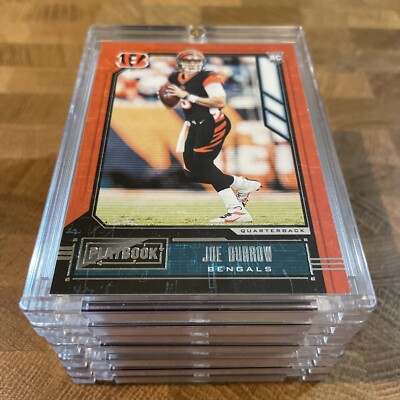 Joe Burrow PANINI PLAYBOOK 2020 CINCINNATI BENGALS INVESTMENT CARD Mint!