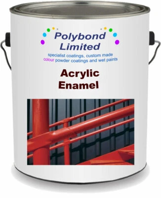 POLYBOND LTD Acrylic Enamel - Tough & Durable Top Coat Paint For Metals - 2.5L 5L 20L