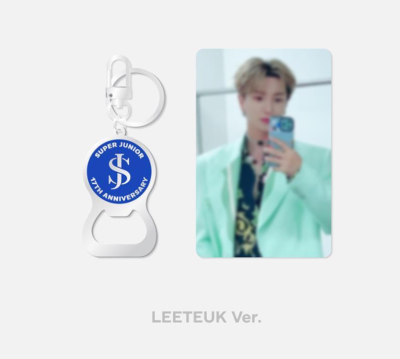 SUPER JUNIOR 17th Anniversary OFFICIAL MD GOODS Opener Key Ring +