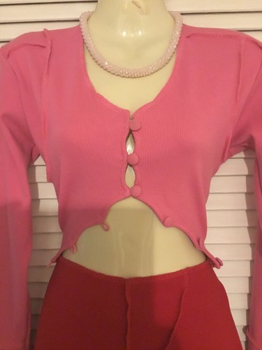 MISSGUIDED Pink/Red Cut Out Stretch Dress Size 12 (12/14) - Picture 2 of 12