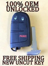 OEM 15-22 JEEP RENEGADE SMART KEYLESS GO PROXIMITY REMOTE FOB TRANSMITTER + KEY