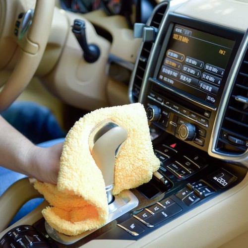 24 Premium Plush Microfiber Towel Edgeless Professional car Wash Drying Cleaning - Picture 4 of 11