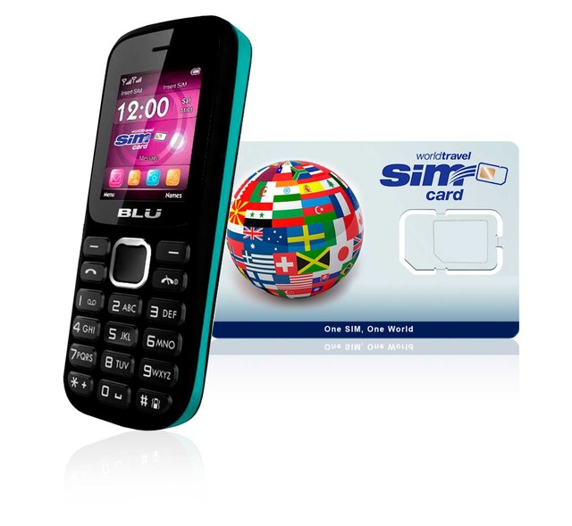 International Cell Phone Blu UK and US Number Airtime Credit for sale