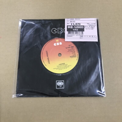 アナログL Pレコード&バンドスコア］Judas Priest 7th&8th Judas