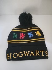 Harry Potter Hogwarts Winter Hat Gryffindor, Slytherin, Ravenclaw  Hufflepuff
