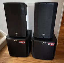 Mackie Thump 15a 6600 Watt Pa System Inc Alto Subs