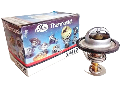 Thermostat de refroidissement moteur avec joint température d'origine 199°F GATES 33419 - Photo 1/5
