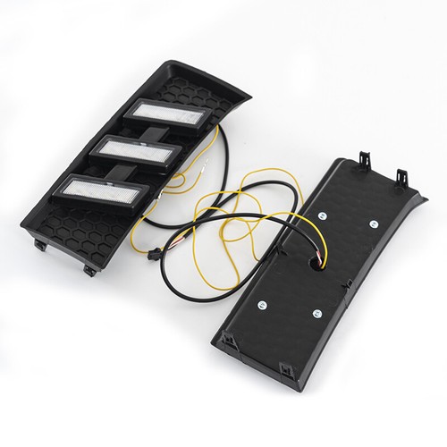 Luces antiniebla LED DRL con señal de giro diurna conducción para Toyota Tundra 2022-23 - Imagen 7 de 10