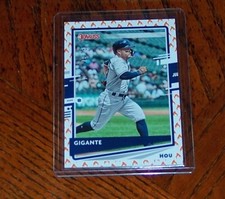 2020 Donruss ON FIRE Emoji Name Variation Jose Altuve Astros Gigante 49/75 # 159
