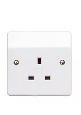 Image of MK Unswitched Single Socket K780WHI 13A 250V 1G