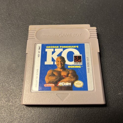 Game Boy – George Foreman's KO Boxing – Acclaim 1ère édition – Japon – Cartouche Seule