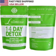14 Days Detox Tea Weight Loss Slimming Burn Calories Body Slim Diet Fat Burner