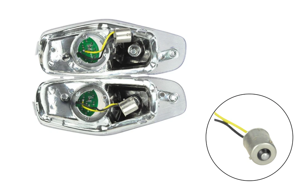 LED+Indicator Turn Signal Lamp Light For Kawasaki Ninja ZX6; ZZR600; ZX600 - Image 2 of 4