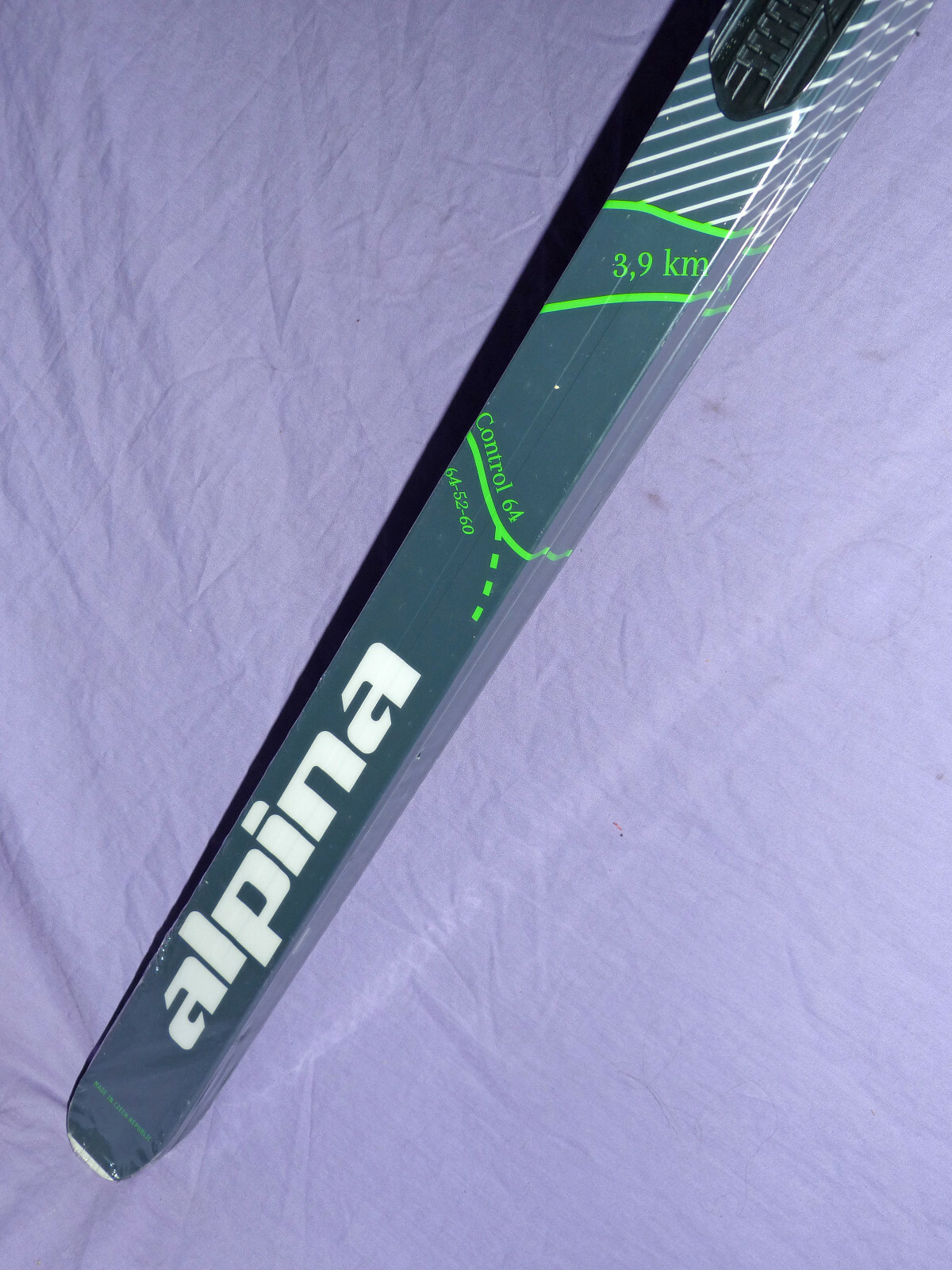 ALPINA Control 64 185cm CrossCountry XC Classic Touring SKIS Brand NEW