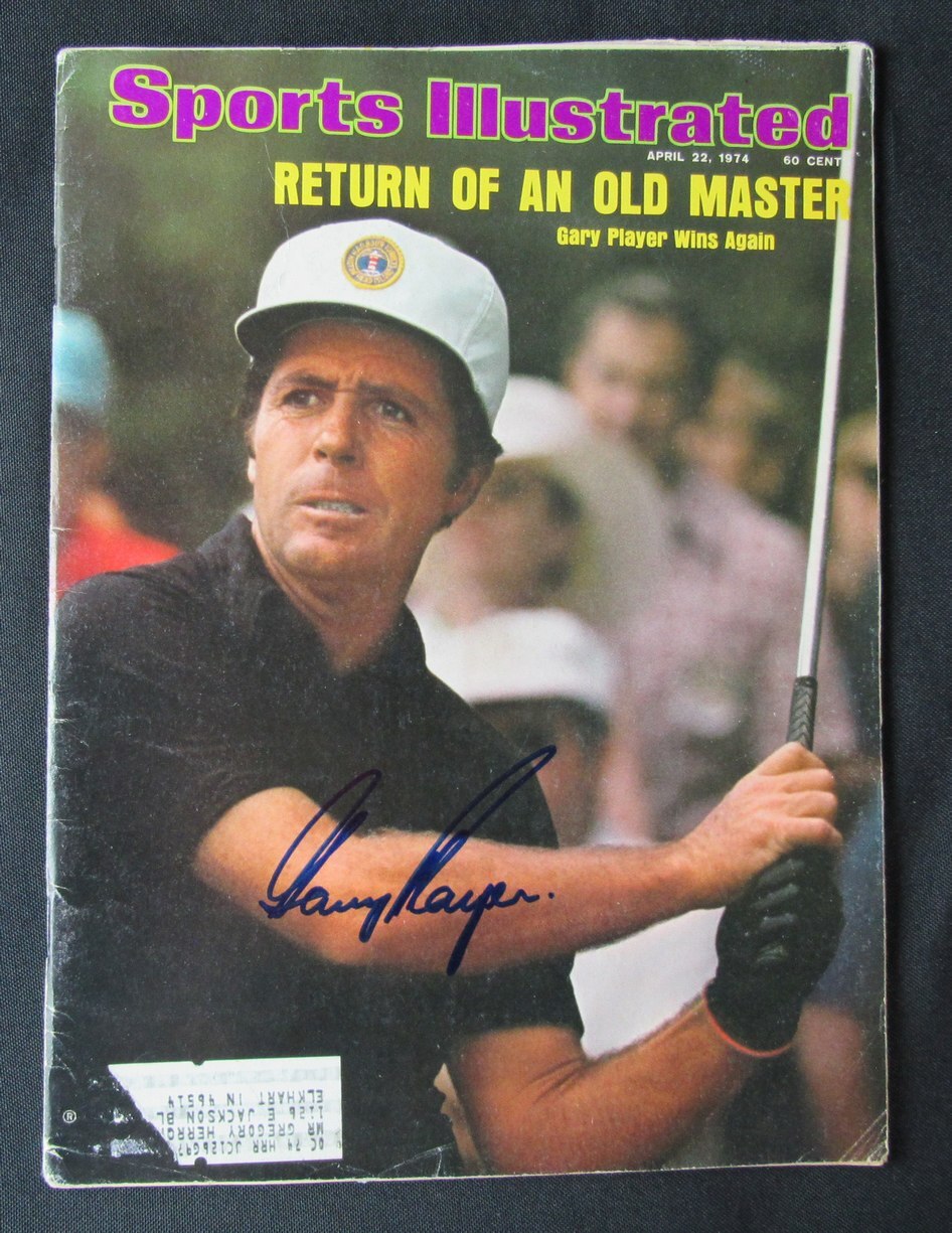 Gary Player Autographed Signed /Auto 4/22/76 Sports Illustrated Magazine PGA Champ JSA 187286 