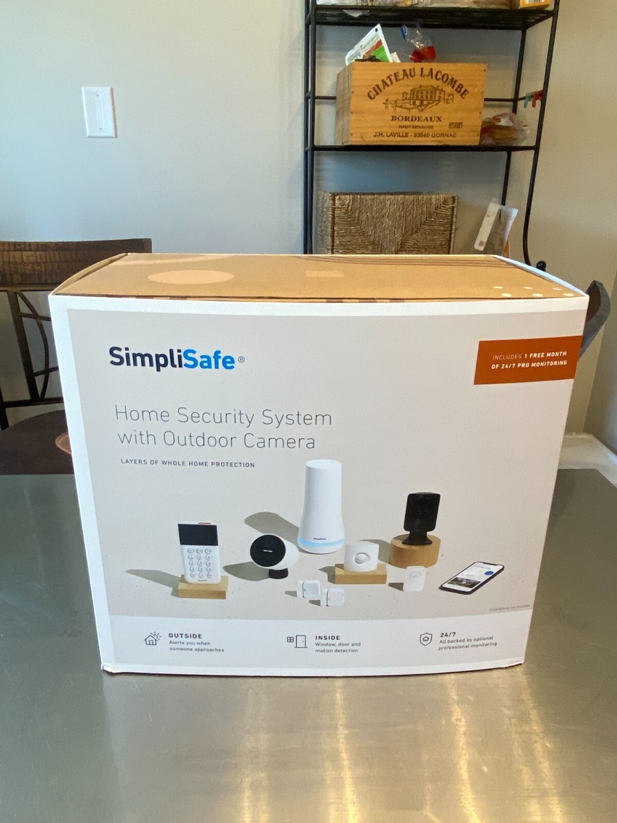 SimpliSafe Home Security System With Indoor And Outdoor Cameras