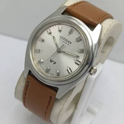 Citizen V7 Manual Winding 63-8579 Cal.2520A Vintage Men's Watch | eBay