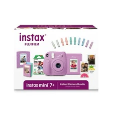 FujifilFujifilm Instax Mini 7+ Instant Camera  With Bundle + Film - Purple [LN]™