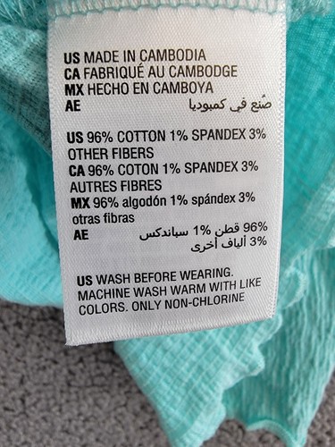 Epic Threads Solid-Color Textured T-Shirt Little Girls 6X Refreshing Teal S/S - Picture 13 of 16