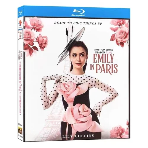 Emily in Paris Season 1-4 (2024)     4-Discs All Region Box Set