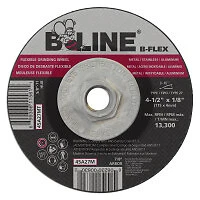 B-LINE ABRASIVES 903-45A27MT 4-1/2 X 1/8 B-LINE T27 B-FLEX WHEEL 5/7-11