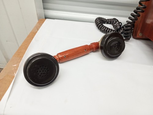 VINTAGE Thomas Crosley Museum Series Wood Wall Telephone Limited EDITION - Zdjęcie 6 z 8